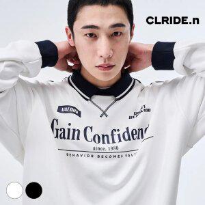 [택가 49,800원] 클라이드앤 남성 배색 카라 맨투맨 FOATS132M