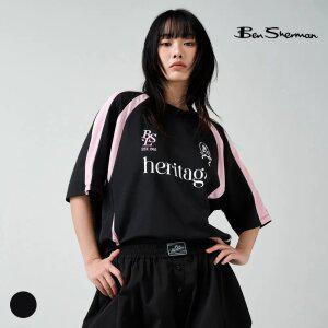 [택가 49,800원] 벤셔먼 우먼 풋볼 클럽 MESH 유니폼 반팔티셔츠 BPBTS727F