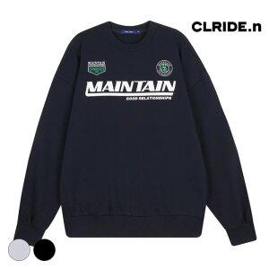 클라이드앤 남성 레터링 맨투맨 FOATS124M