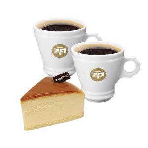 [파스쿠찌] 아메리카노(R) 2잔+수플레 치즈 케이크(조각)