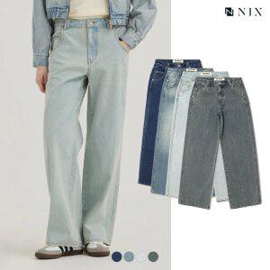 [택가 109000원][NIX]여) D톤/M톤/G톤/L톤 워싱 와이드 (LNSFCDW571M)