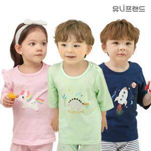 유니프랜드 베스트 아동내의 7부/9부/실내복/외출복/등원룩/상하세트/티셔츠/팬츠/잠옷