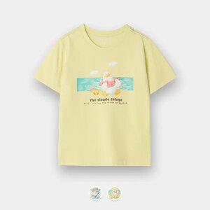 [지오다노주니어] 03024210 크루넥 프린트 티셔츠