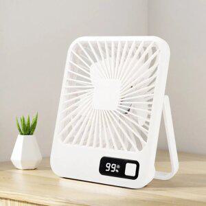 무소음 5단 탁상용선풍기 사무실 데스크 USB 소형 미니선풍기