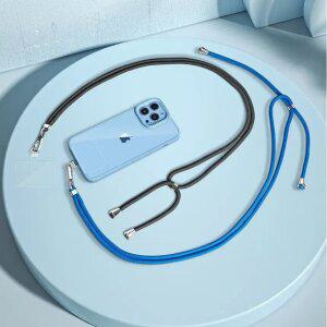 (1플러스1) 핸드폰 스마트폰 도난방지 소매치기 목걸이 줄 아이폰 크로스 핑거 스트랩