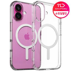 신지모루 2배자력 맥세이프 케이스 아이폰17 16 15 14 13 프로/미니/플러스/프로맥스