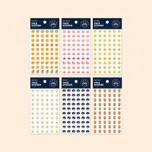 신학기문구용품 LF 페이스 투명 스티커
