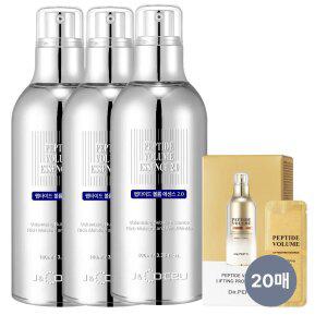 제이앤코슈 닥터펩티 펩타이드 볼륨에센스2.0 본품3병 세트+ 샤쉐20매