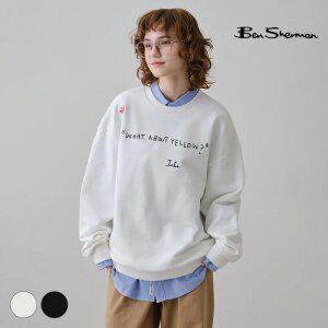 [택가 79,800원] 벤셔먼 바스키아 FAKE 아트워크 스웨트 셔츠 BPDTS484M