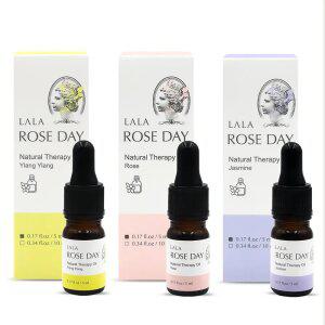 라라로즈데이 천연 이너퍼퓸 여성청결제 10ml 3종중 택1 로즈 일랑일랑 자스민