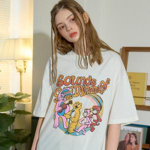 Hoppi Trio 반팔티 크림