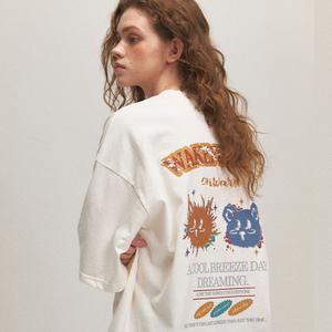 BREEZE DAY 반팔티 크림