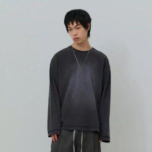 [데시레드] [택가 59,000원] 데끼 워싱 긴팔 티셔츠-FASK5102B09