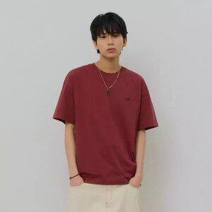 [데시레드] [택가 29,000원] 로고 반팔 티셔츠-FBSK5801D0R