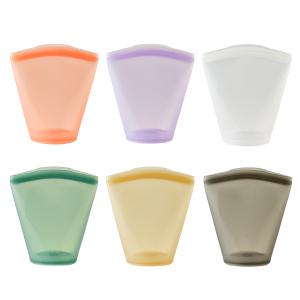 SILIPOT 실리콘 컵 지퍼백 대