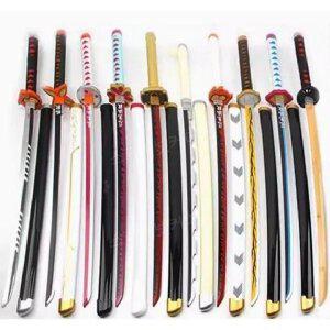 귀멸의칼날 검 일륜도 귀칼 탄지로 칼 렌고쿠 쿄쥬로 귀멸의칼 장난감 모형 코스프레