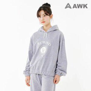 41_크롭 밴딩 후드티셔츠