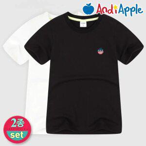 [앤디애플] [2종세트]에브리데이앤디반팔티셔츠