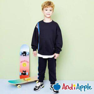 [앤디애플] 콤비라인오버핏상하복