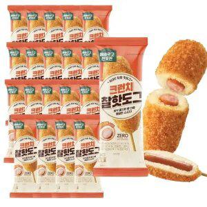 [내일도착] 올반 크런치핫도그 75g x 20봉