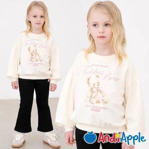 [앤디애플] 테이베어오버핏맨투맨티셔츠