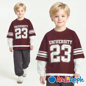 [앤디애플] 레이어드럭비조거상하복