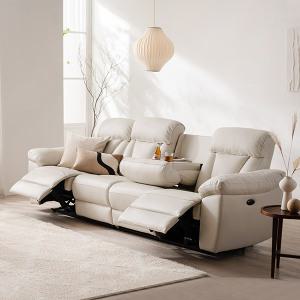 삼익가구 베스트셀러 USB 3인/4인/6인용 전동 양방향 리클라이너 가죽 소파