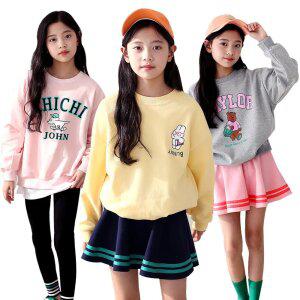 리틀소녀 아동여아 창고대방출~/초등학생 옷/아동복/긴팔 티셔츠/청바지/면/트레이닝바