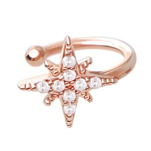 패션 쥬얼리 이어커프 데일리 트윙클 귀찌 페이크 피어싱 미니 링 귀안뚫는 귀걸이