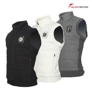 그렌에코 ges23204 남성 퀄팅 풀집업 패딩조끼점퍼/크라운원단/4온스/방풍안감