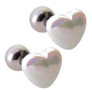 하트진주 베이직 데일리 써지컬 스틸 피어싱 본품 하나더