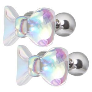 오로라리본 데일리 베이직 써지컬스틸 귓바퀴 피어싱 1+1