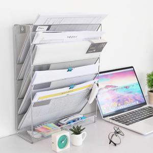 5단 파티션 책상 서류 보관 오피스 선반 문서 서류 정리 스탠드 보관함