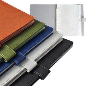 A4 클래식 가죽 커버 40매 클리어파일 3공 O링 내지 교체 추가 가능