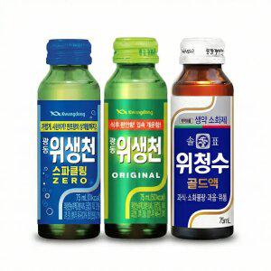[본사직영] 광동 소화음료 3종 모음 / 위생천 위생천 스파클링제로 위청수 골드액