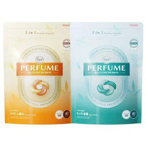 [80개]CLA 클라 퍼퓸 국내생산 고농축 5in1 캡슐세제 섬유유연 향기부스터