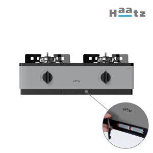 하츠 초고화력 프리스탠딩 2구 가스레인지 + AA건전지 미세화력 과열방지센서 HFG-238