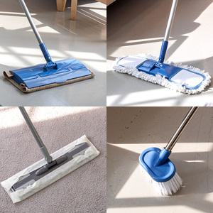 물걸레 밀대 청소포 대걸레 막대 마포 극세사 기름 거실 방 바닥 청소기 물기제거 패드