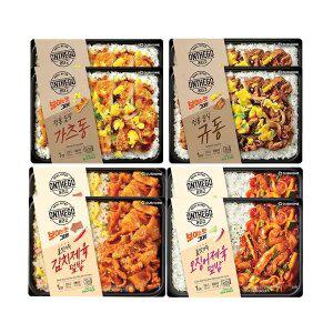 온더고 일식혼합8(가츠동2,규동2,김치제육2,오징어제육2)