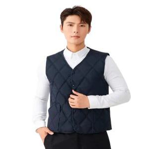 맨스 옴므 방풍 방한 융털기모 안감 보온 이너웨어 패딩 조끼 겨울 남성 이너 베스트