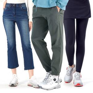 콜핑 봄 여름 사계절 등산 바지 단체/밴딩/쿨링/작업/청바지/조거/반바지/레깅스