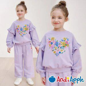 [앤디애플] 내맘이설레와이드팬츠상하복