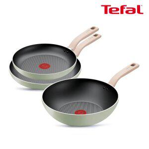 테팔 인덕션 민트 세이지 3종(팬24+28+웍28)