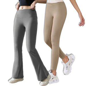 부츠컷레깅스 요가 레깅스 커버업 빅사이즈 운동복 필라테스 옷