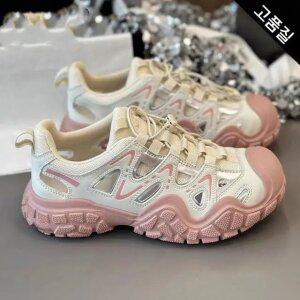 아이보리핑크 등산샌들 여성 여름 데일리 아웃도어 운동화 트레킹화