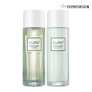 [15%+카드12%] 김정문알로에 큐어 피토 그린 토너+에멀전 130ml