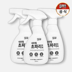 킬파프 내츄럴 초파리 유제 290ml 3개(국화추출물, 초파리 퇴치제 살충제)