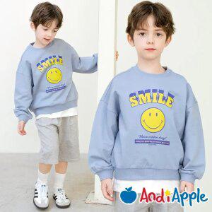 [앤디애플] 써니스마일맨투맨티셔츠