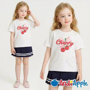 [앤디애플] 레드체리세미오버핏반팔티셔츠