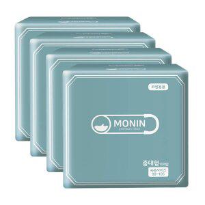 모닌 성인용기저귀 팬티형 요실금팬티 중대형, 10개입, 4팩